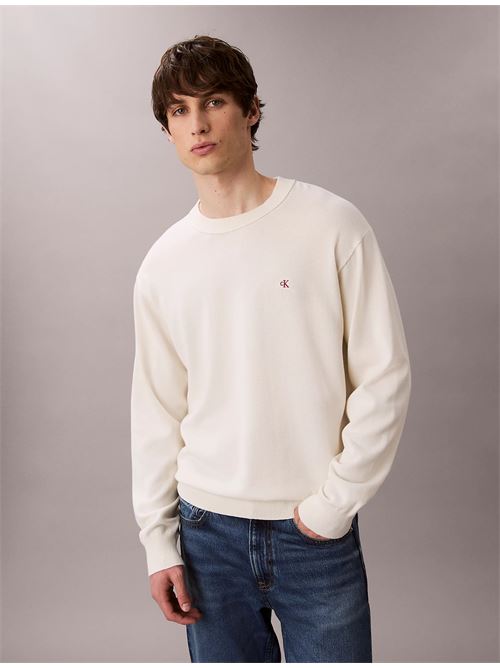 eu ls cotton relaxed CALVIN KLEIN JEANS | LV04RC309GYAS